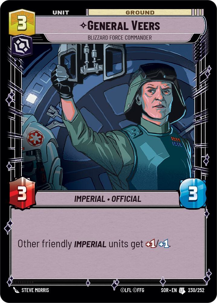 General Veers - Blizzard Force Commander (Foil)