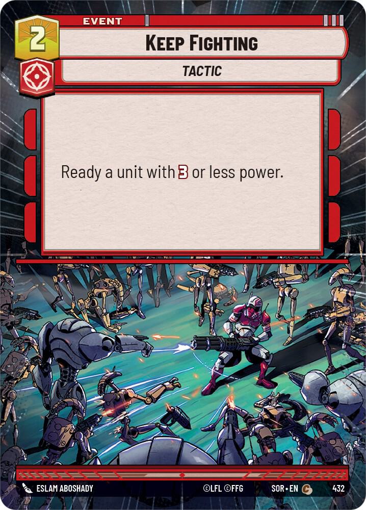 Keep Fighting (Hyperspace)