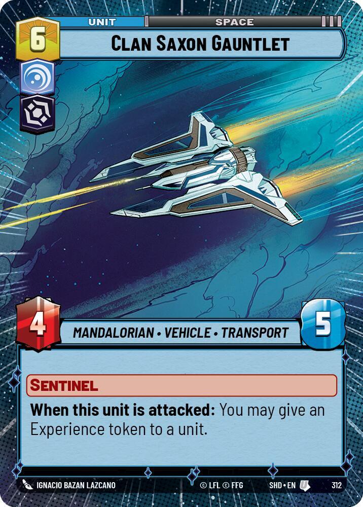 Clan Saxon Gauntlet (Hyperspace)