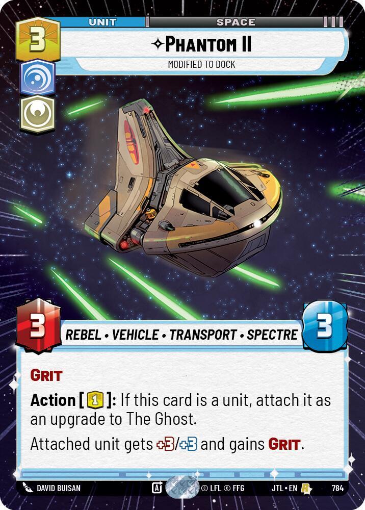 Phantom II - Modified to Dock (Hyperspace Foil)