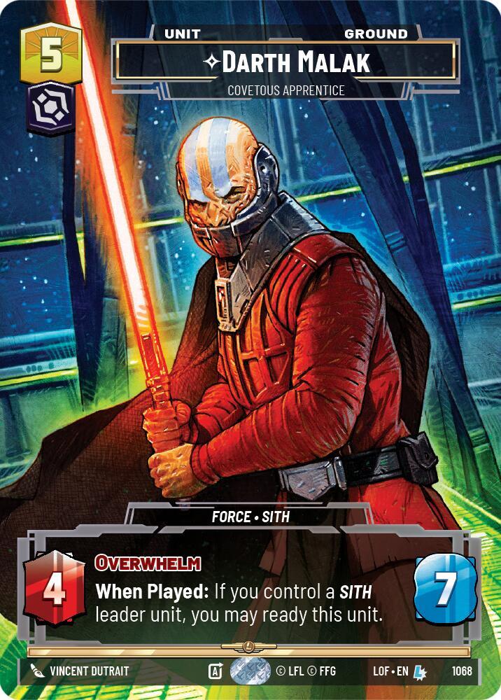 Darth Malak - Covetous Apprentice (Prestige)