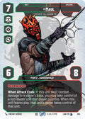Maul - Master of the Shadow Collective (Prestige Foil)
