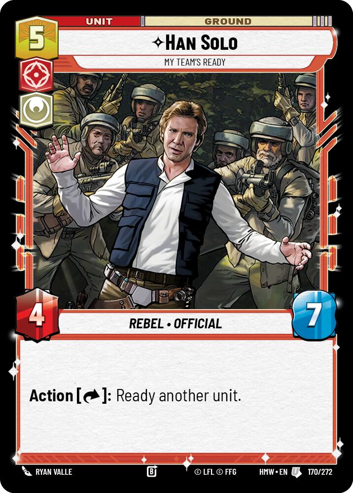 Han Solo - My Team's Ready