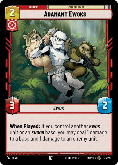 Adamant Ewoks