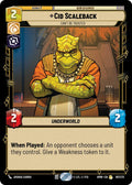 Cid Scaleback - Can't Be Trusted