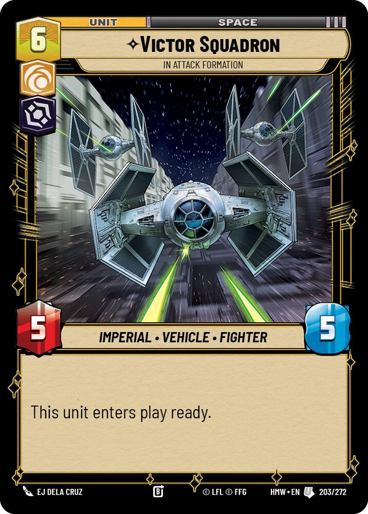 Victor Squadron - In Attack Formation