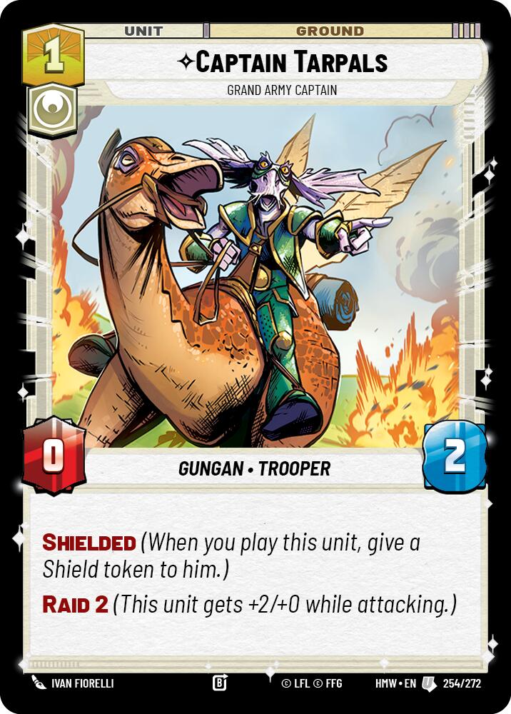 Captain Tarpals - Grand Army Captain