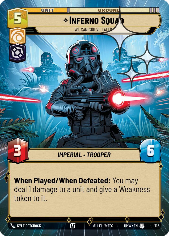 Inferno Squad - We Can Grieve Later (Hyperspace Foil)