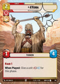 A'Koba - Restless Raider (Hyperspace Foil) (Homeworlds #562)