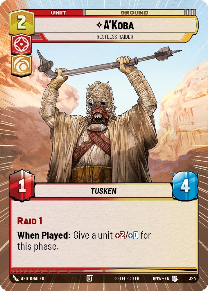 A'Koba - Restless Raider (Hyperspace) - Homeworlds (HMW)