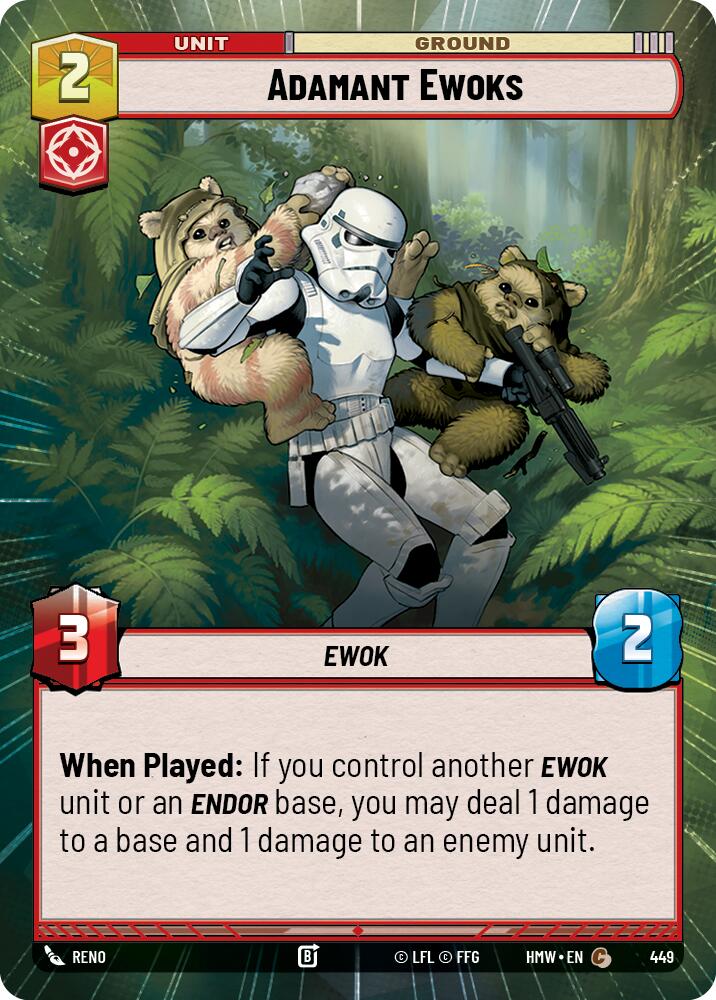 Adamant Ewoks (Hyperspace) (Homeworlds #449)