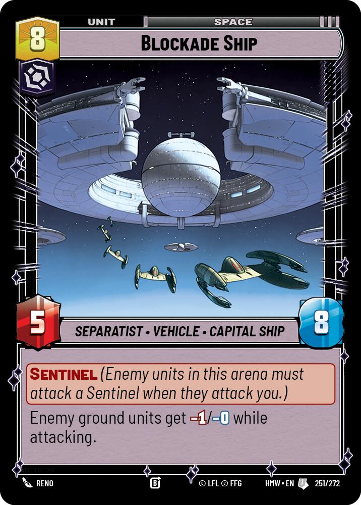 Blockade Ship (Homeworlds #251/272)