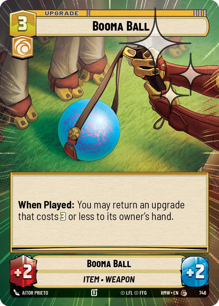 Booma Ball (Hyperspace Foil) - Homeworlds (HMW)