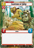 Champions of Endor (Hyperspace Foil) (Homeworlds #673)
