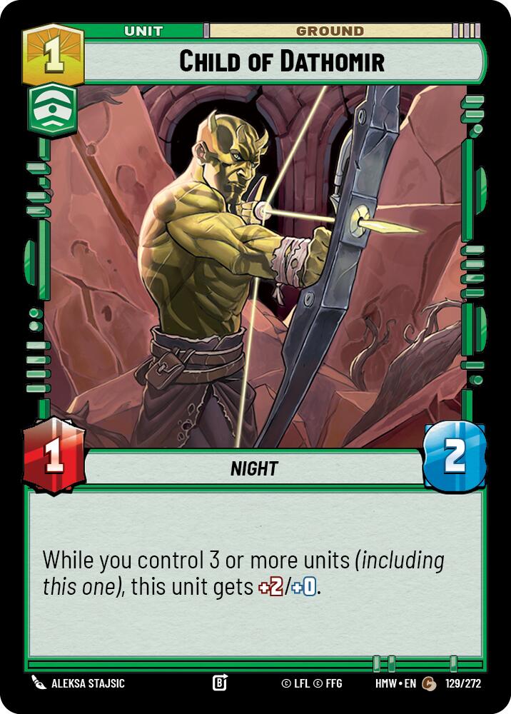 Child of Dathomir (Homeworlds #129/272)