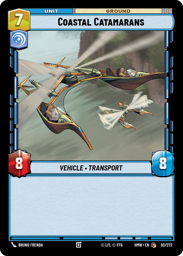 Coastal Catamarans (Homeworlds #93/272)