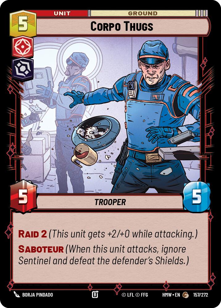 Corpo Thugs (Homeworlds #157/272)