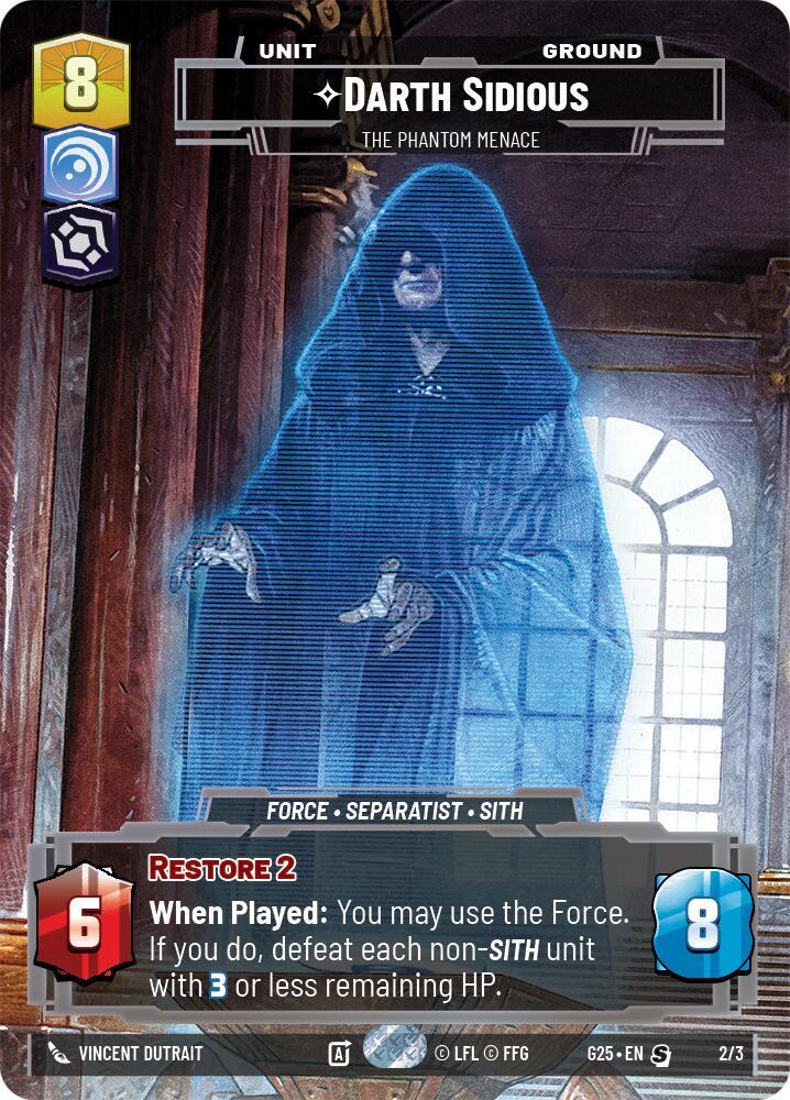 Darth Sidious - The Phantom Menace - 2025 Gift Box (GFT)