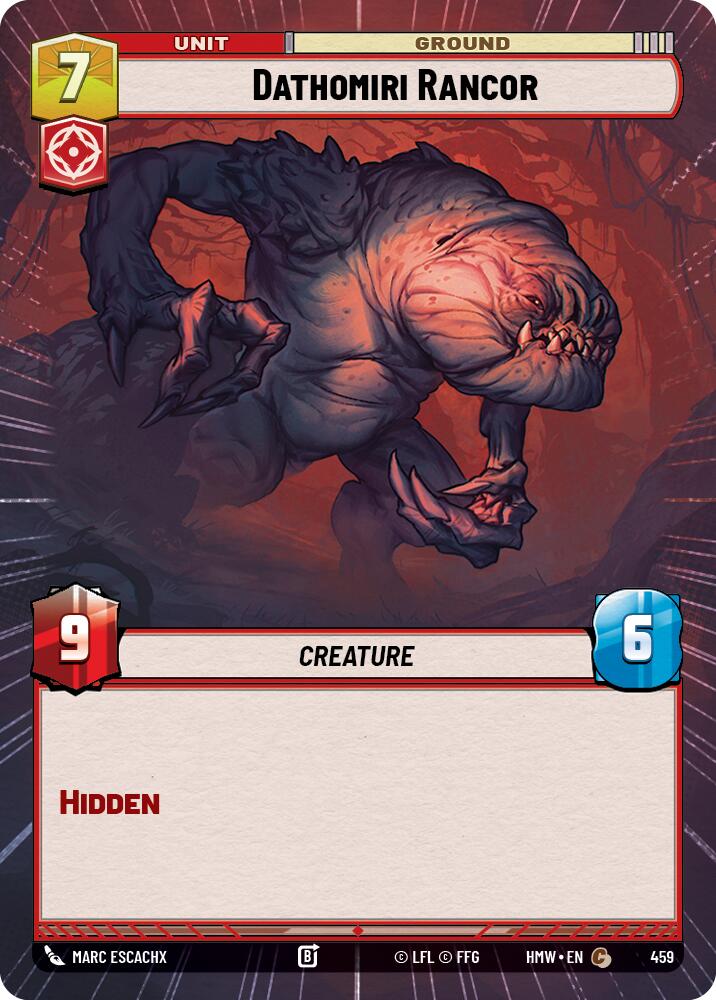 Dathomiri Rancor (Hyperspace) (Homeworlds #459)