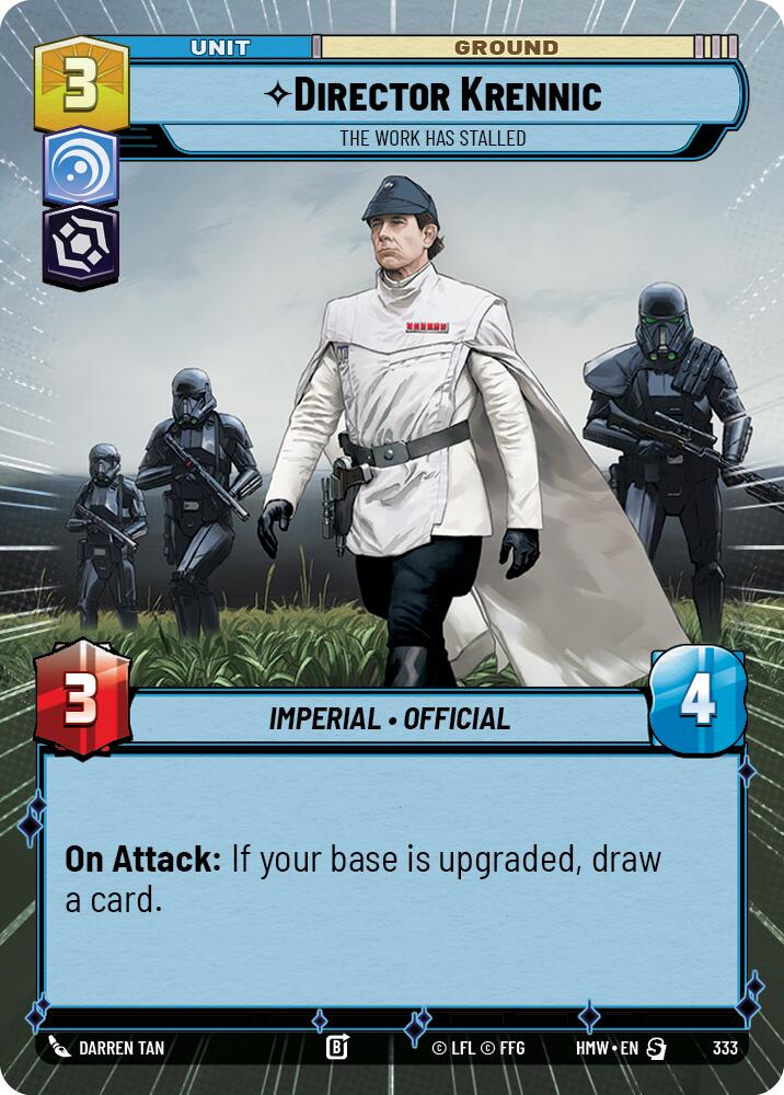 Director Krennic - The Work Has Stalled (Hyperspace) (Homeworlds #333)