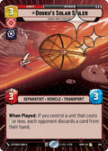 Dooku's Solar Sailer - Droid Army Portent (Hyperspace Foil) (Homeworlds #664)