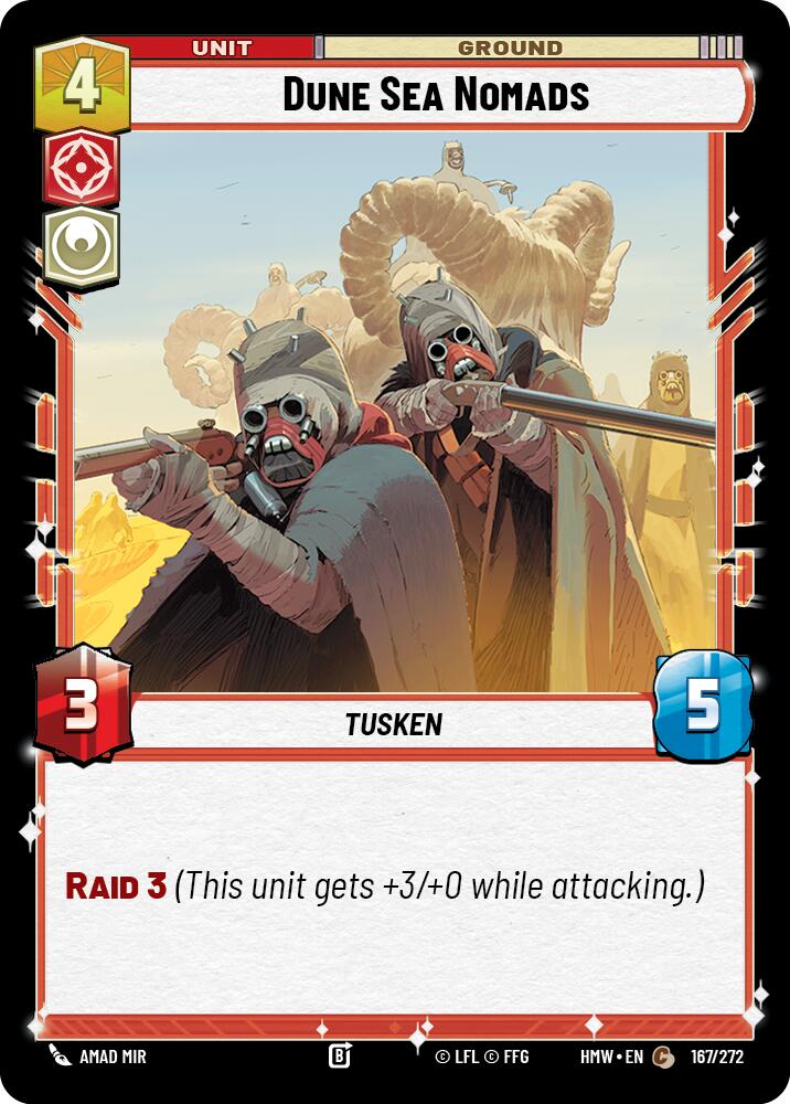 Dune Sea Nomads (Homeworlds #167/272)