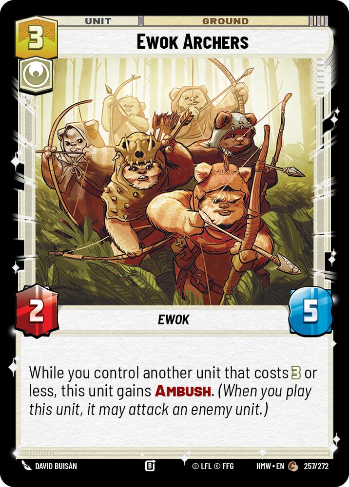 Ewok Archers (Homeworlds #257/272)