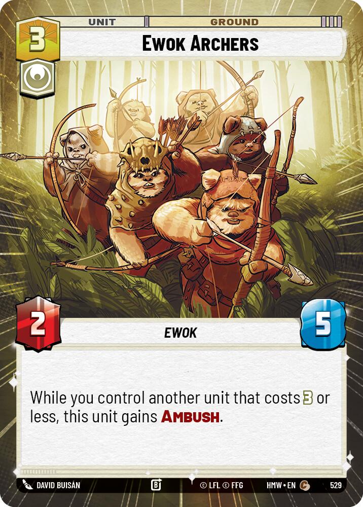 Ewok Archers (Hyperspace) (Homeworlds #529)