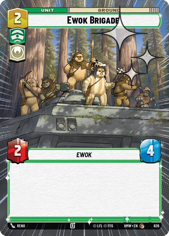 Ewok Brigade (Hyperspace Foil) - Homeworlds (HMW)