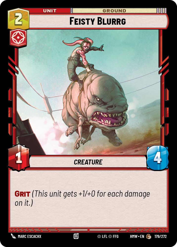Feisty Blurrg (Homeworlds #179/272)