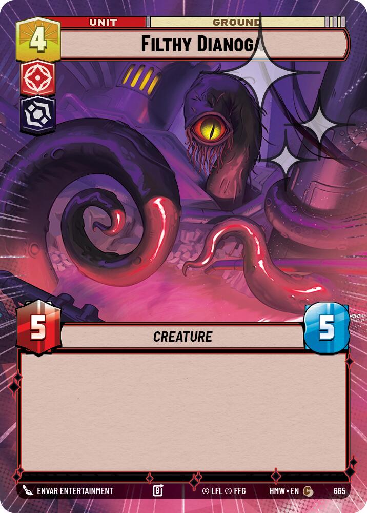 Filthy Dianoga (Hyperspace Foil) (Homeworlds #665)