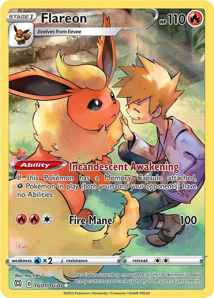 Flareon - SWSH09: Brilliant Stars Trainer Gallery (SWSH09:TG)