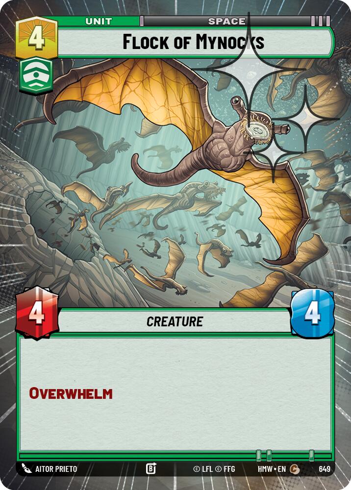 Flock of Mynocks (Hyperspace Foil) - Homeworlds (HMW)