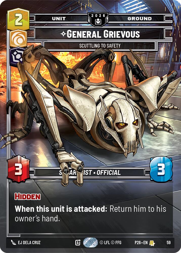 General Grievous - Scuttling to Safety - Sector Promo