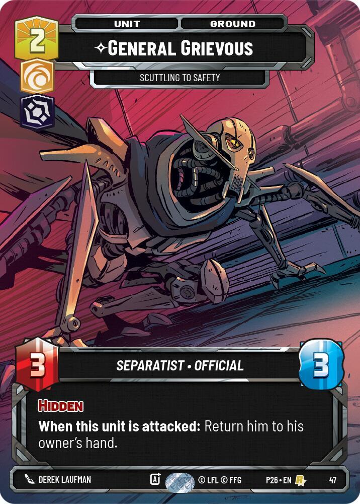 General Grievous - Scuttling to Safety (47) - Sector Promo