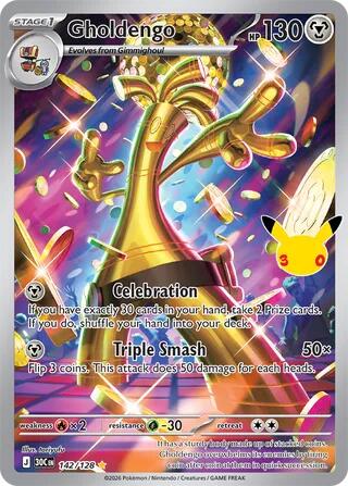 Gholdengo - 142/128 - ME: 30th Celebration (30C)