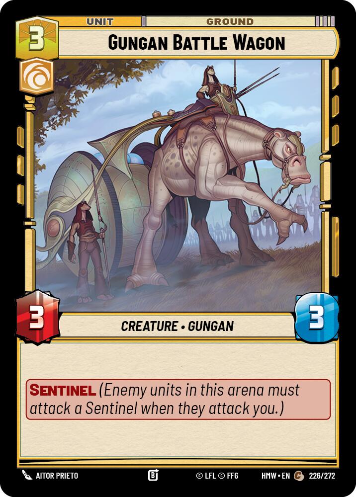 Gungan Battle Wagon (Homeworlds #226/272)