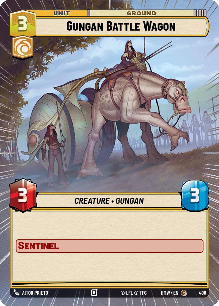 Gungan Battle Wagon (Hyperspace) (Homeworlds #498)