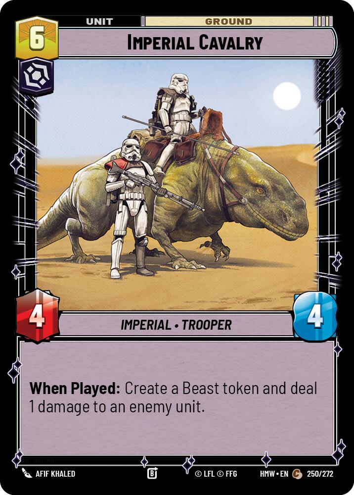 Imperial Cavalry (Homeworlds #250/272)