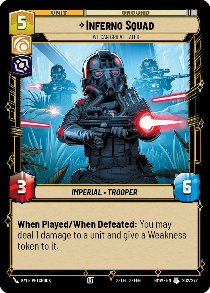 Inferno Squad - We Can Grieve Later (Homeworlds #202/272)