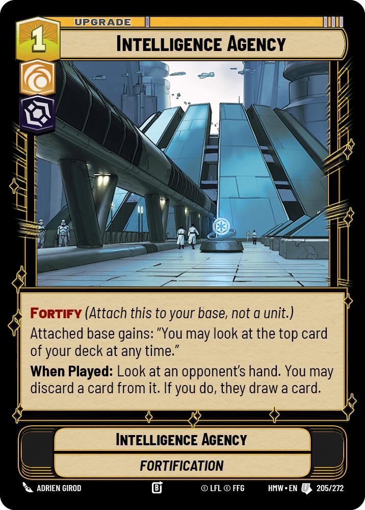 Intelligence Agency (Homeworlds #205/272)