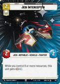 Jedi Interceptor (Hyperspace Foil) (Homeworlds #766)