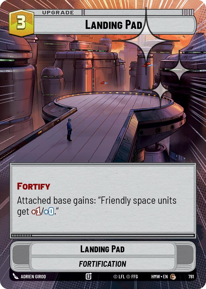 Landing Pad (Hyperspace Foil) - Homeworlds (HMW)