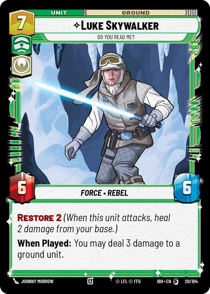 Luke Skywalker - Do You Read Me? - Intro Battle: Hoth (IBH)