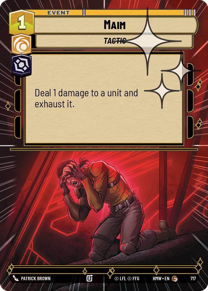 Maim (Hyperspace Foil) - Homeworlds (HMW)