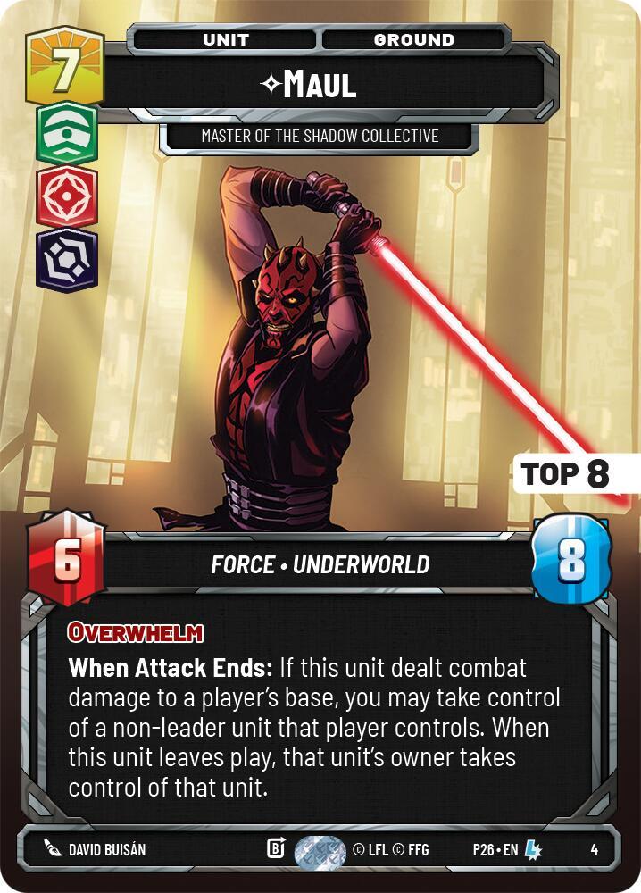 Maul - Master of the Shadow Collective (Top 8) - P26