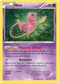 Mew - XY - Fates Collide (FCO) Holo
