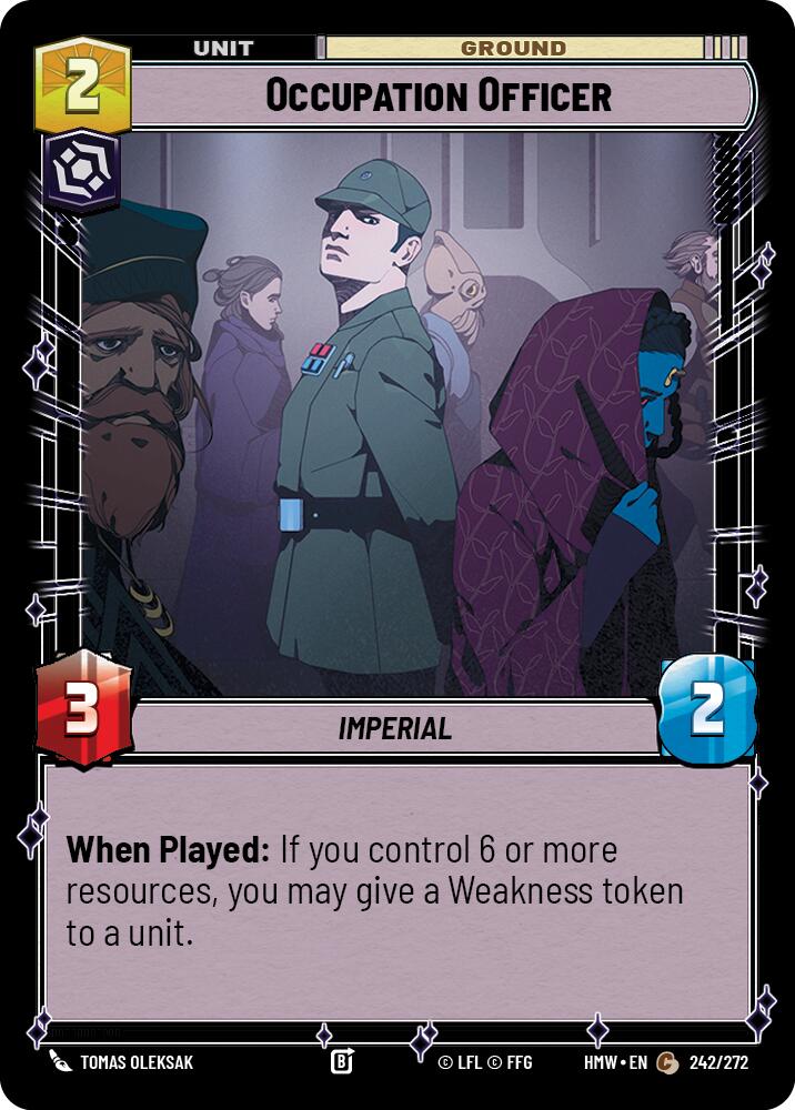 Occupation Officer (Homeworlds #242/272)