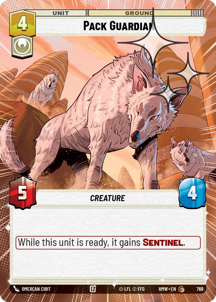 Pack Guardian (Hyperspace Foil) (Homeworlds #769)