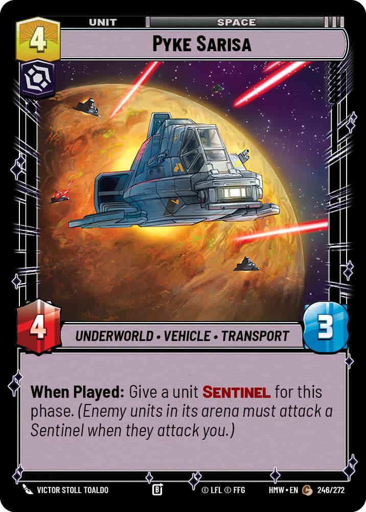 Pyke Sarisa (Homeworlds #246/272)